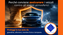 PERCHé CONVIENE ASSICURARE I VEICOLI CONTRO GLI EVENTI ATMOSFERICI